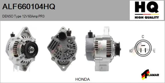 Alternator (ALF660104HQ)