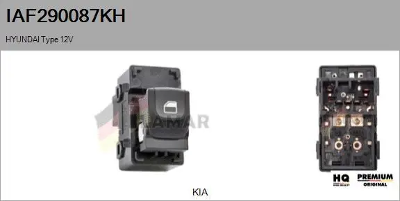 Switch, window regulator (IAF290087KH)