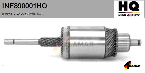 Armature, starter (INF890001HQ)