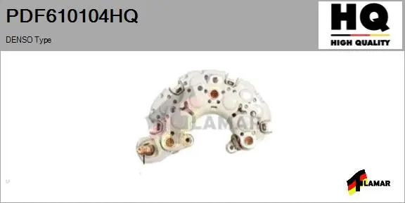 Rectifier, alternator (PDF610104HQ)