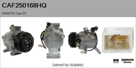 Compressor, air conditioning (CAF250168HQ)
