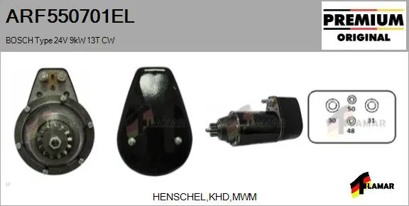 Starter (ARF550701EL)