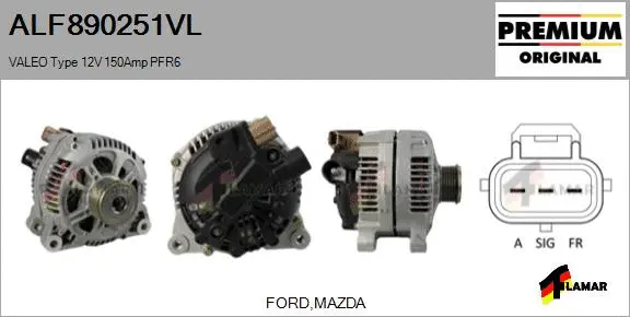 Alternator (ALF890251VL)