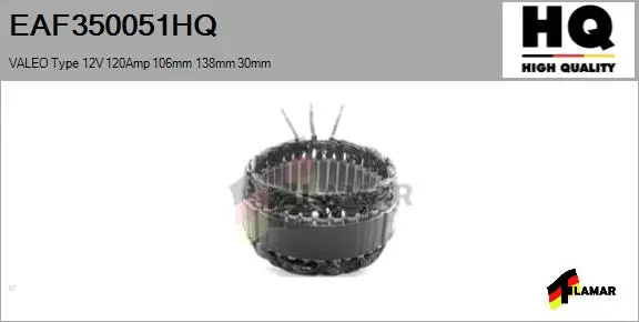 Stator, alternator (EAF350051HQ)
