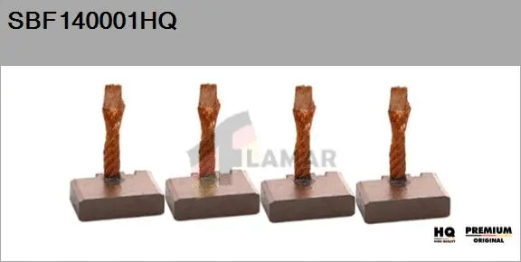 Carbon Brush, starter (SBF140001HQ)