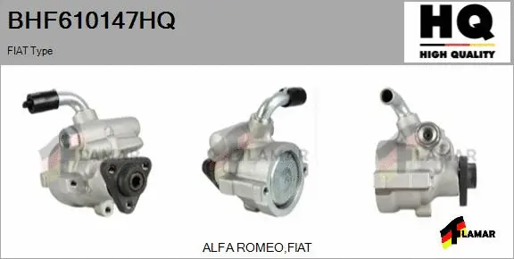 Hydraulic Pump, steering (BHF610147HQ)
