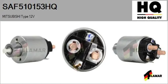 Solenoid Switch, starter (SAF510153HQ)
