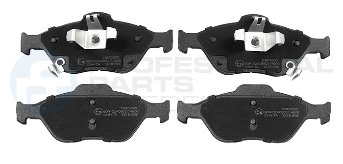 Brake Pad Set, disc brake (51400050)