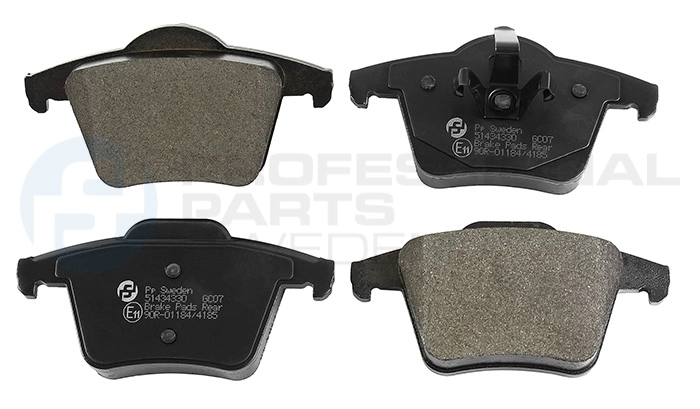 Brake Pad Set, disc brake (51434330)