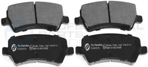 Brake Pad Set, disc brake (51431575)