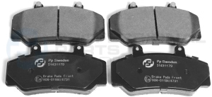 Brake Pad Set, disc brake (51431179)