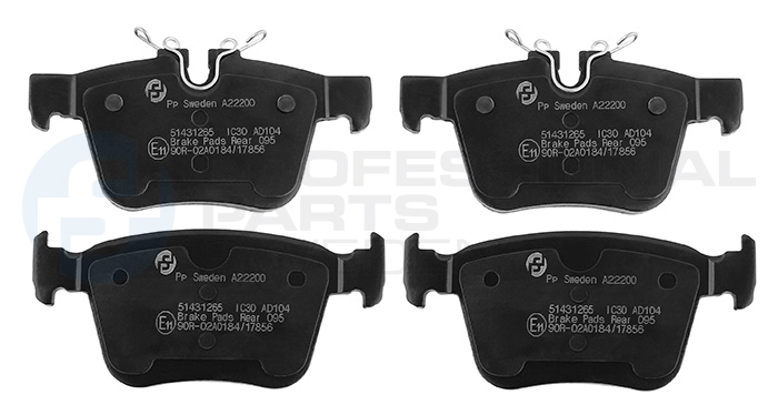 Brake Pad Set, disc brake (51431265)