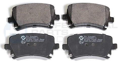 Brake Pad Set, disc brake (51028451-1)