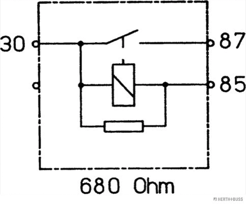 Relay, fuel pump