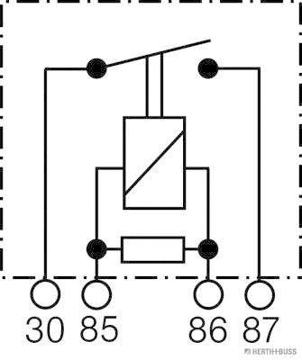 Relay, main current