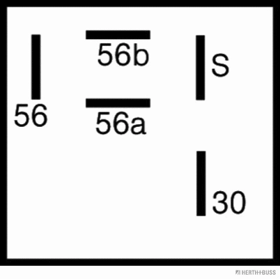 Relay, low beam