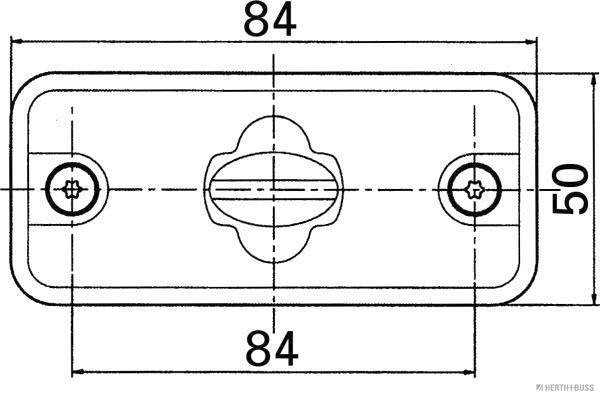 End Outline Marker Light