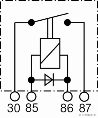 Relay, main current