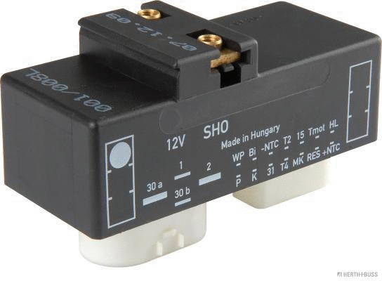 Relay, radiator fan overrun