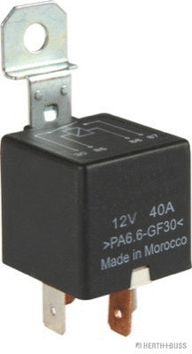 Relay, main current