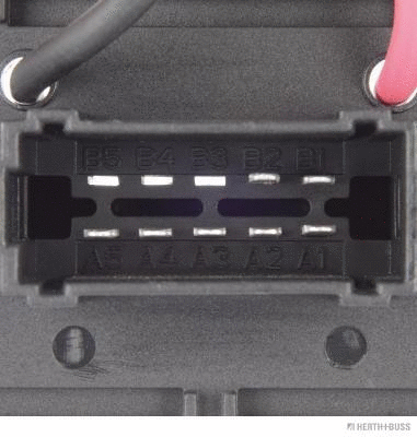 Resistor, interior blower