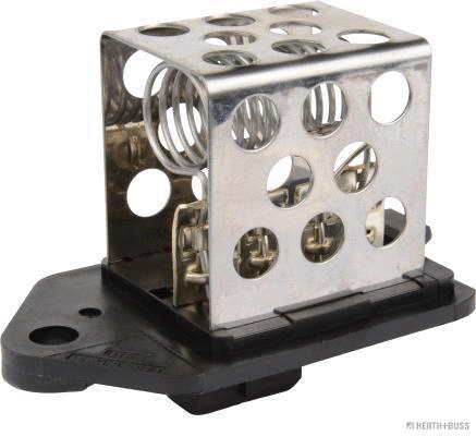 Series resistor, electric motor (radiator fan)