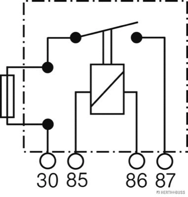 Relay, main current
