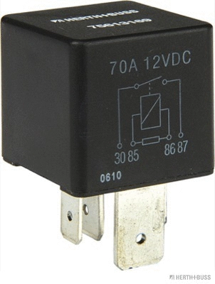 Relay, main current