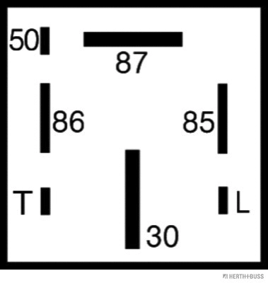 Control Unit, glow time (75614059)