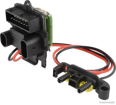 Resistor, interior blower