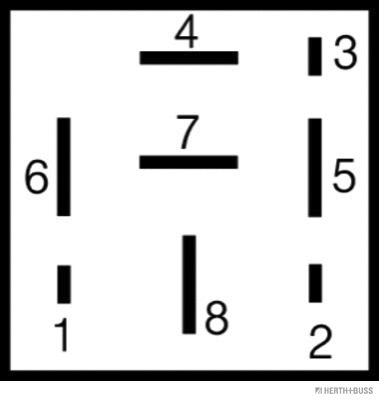 Relay, air conditioning (75898207)