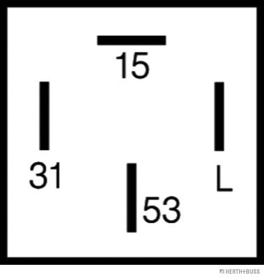Relay, wipe/wash interval (75614029)
