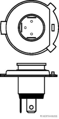 Bulb, headlight (89901034)