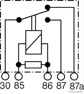 Relay, main current