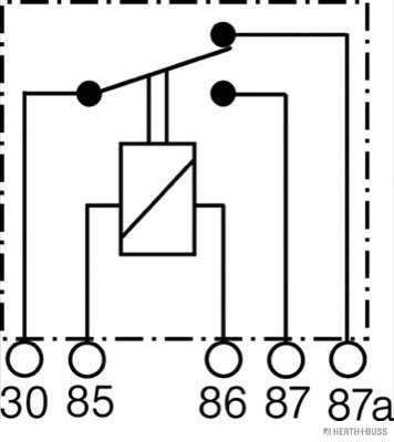 Relay, main current