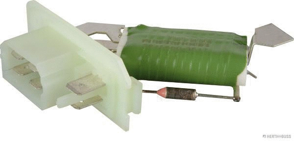 Resistor, interior blower