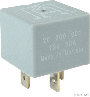 Relay, main current