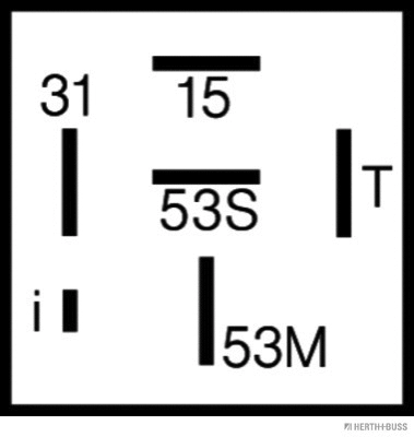 Relay, wipe/wash interval (75614020)