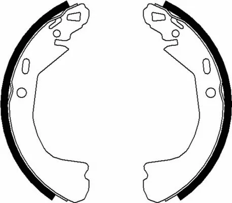 Brake Shoe Set (MFR641)