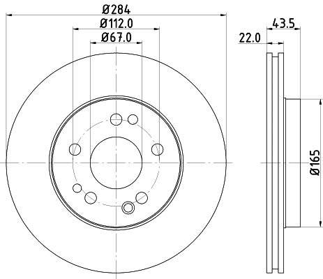 Brake Disc (MDC373)