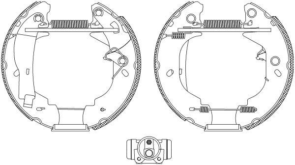 Brake Shoe Set (MSP113)