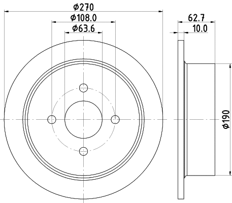 Brake Disc (MDC790)