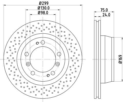 Brake Disc (MDC1431)