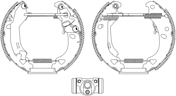 Brake Shoe Set (MSP136)