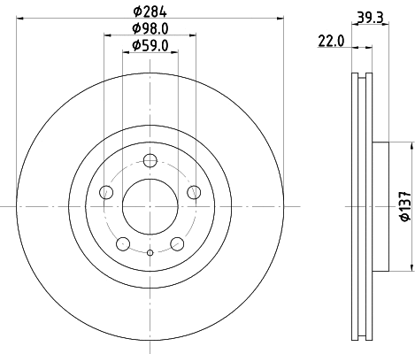 Brake Disc (MDC1003)