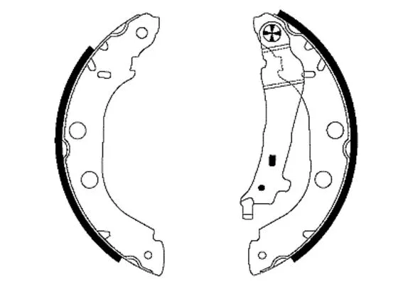 Brake Shoe Set (MFR469)