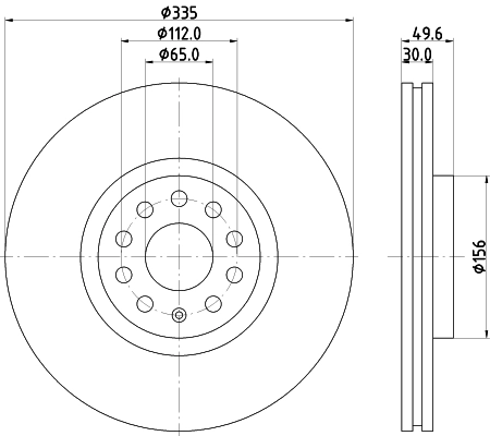 Brake Disc (MDC83118C)