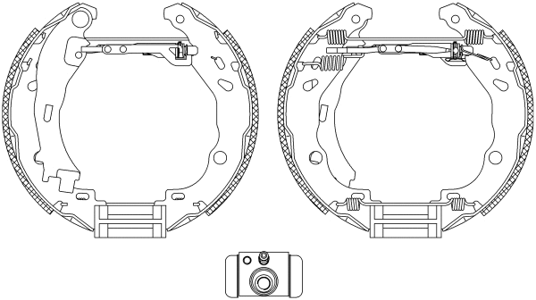 Brake Shoe Set (MSP288)