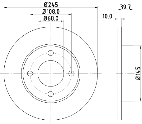 Brake Disc (MDC562)