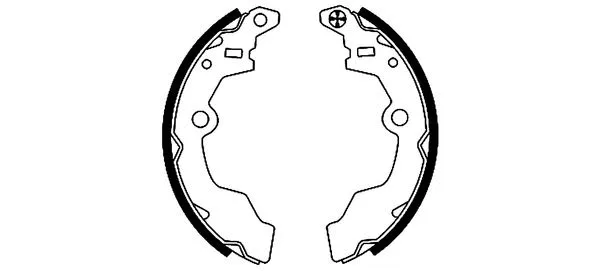 Brake Shoe Set (MFR511)